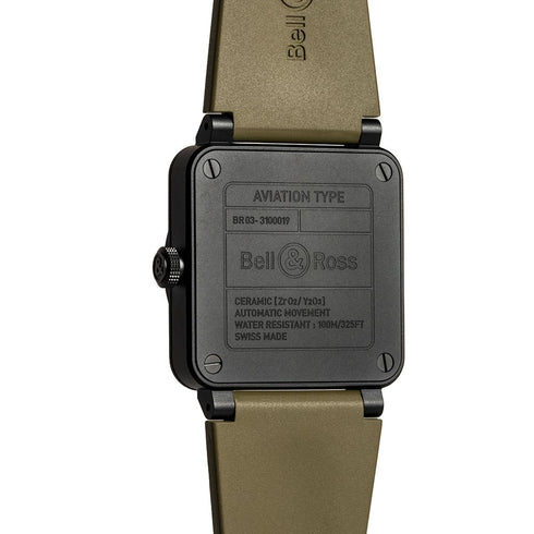 BR 03 Military Ceramic 41mm Watch - 2